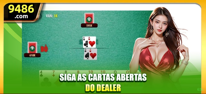 Imagem promocional do cassino online da 63b mostrando jogos ao vivo